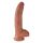 King Cock 9 dildo con testicoli (23 cm) - marrone