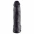 King Cock 12 Fallo Grande con Testicoli (30 cm) - Nero