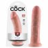 Dildo King Cock 8" (20 cm) - Naturale 