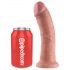 King Cock 8 Dildo (20 cm) - Naturale