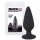 Dildo Anale Black Velvet Heavy - 40g (Nero) 