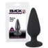 Dildo Anale Black Velvet Heavy - 40g (Nero) 