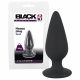 Dildo Anale Black Velvet Heavy - 40g (Nero) 