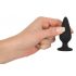 Dildo Anale Black Velvet Heavy - 40g (Nero) 