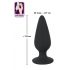 Dildo Anale Black Velvet Heavy - 40g (Nero) 