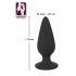 Dildo Anale Black Velvet Heavy - 40g (Nero) 