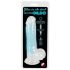 Dildo Luminoso con Ventosa You2Toys - Prodotto Fluorescente nella Oscurità con Testicoli (blu) 