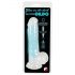 Dildo Luminoso con Ventosa You2Toys - Prodotto Fluorescente nella Oscurità con Testicoli (blu) 