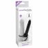 Doppio Guai Anale - Dildo Anale Strap-on in Silicone (Nero) 