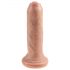 King Cock 6 - dildo realistico (15 cm) - naturale