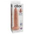 King Cock 9 - dildo realistico (23 cm) - naturale