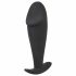 Dildo Anale Universale "Black Velvet" Con Grande Glande (Nero) 