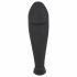 Dildo Anale Universale "Black Velvet" Con Grande Glande (Nero) 