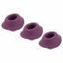 Accessorio di Ricambio Piccolo per Womanizer Classic e Premium - Coppette di Aspirazione Viola (Set da 3) 