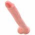 Re gigante dildo King Cock con testicoli (35cm) - color carne 