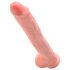 Re gigante dildo King Cock con testicoli (35cm) - color carne 