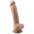 Silexd 7 - Dildo con Ventosa - 17,5cm (naturale)