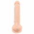 Dildo Realistico Silexd con Ventosa - 17,5cm (Naturale) 