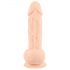 Dildo Realistico Silexd con Ventosa - 24 cm (Colore Naturale) 