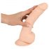 Dildo Realistico Silexd con Ventosa - 24 cm (Colore Naturale) 