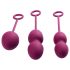 Kit di palline per esercizi pelvici Svakom Nova - Set di 3 pezzi (viola) 