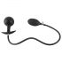 You2Toys - Plug anale gonfiabile con sfere (nero)