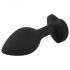 You2Toys Butt Plug - plug anale con pietra bianca (nero)