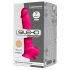 Dildo Silexd 7 Modellabile con Ventosa e Testicoli - 17,5cm (Rosa) 