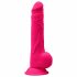 Dildo Silexd 9,5 con ventosa e testicoli modellabile - 24cm (rosa) 