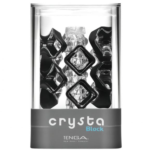 TENGA Crysta - Masturbatore Quadrato (block) 