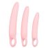 Allenatori Vaginali SMILE - Set di Dildo Rosa (3 pezzi) 