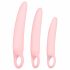 Allenatori Vaginali SMILE - Set di Dildo Rosa (3 pezzi) 