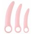 Allenatori Vaginali SMILE - Set di Dildo Rosa (3 pezzi) 