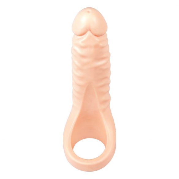 Realistixxx Double F - dildo realistico con anello per pene (naturale) 