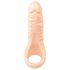 Realistixxx Double F - dildo realistico con anello per pene (naturale) 