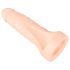 Realistixxx Double F - dildo realistico con anello per pene (naturale) 