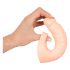 Realistixxx Double F - dildo realistico con anello per pene (naturale) 