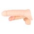 Realistixxx Double F - dildo realistico con anello per pene (naturale) 