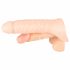 Realistixxx Double F - dildo realistico con anello per pene (naturale) 