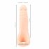 Realistixxx Double F - dildo realistico con anello per pene (naturale) 