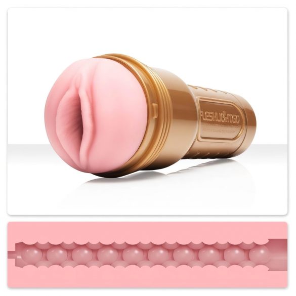 Fleshlight GO Stamina Training Unit Lady - vagina compatta (rosa)