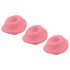 Set di campanelle di ricambio Eco Premium per Womanizer - rosa (3 pezzi) 