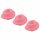 Womanizer Premium Eco - set di cappucci di ricambio - rosa (3 pezzi) - M