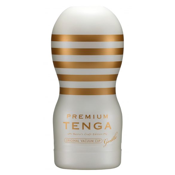 TENGA Premium Delicato - Masturbatore monouso (bianco) 