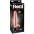 Vibratore Realistico Deluxe con Testicoli No.7 - Naturale 