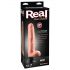 Vibratore Realistico Deluxe con Testicoli No.7 - Naturale 