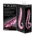 Dildo in Vetro a Forma di Lingua Ondulata Icicles N. 24 (rosa) 