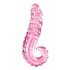 Dildo in Vetro a Forma di Lingua Ondulata Icicles N. 24 (rosa) 