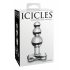 Icicles No. 47 - Dildo anale in vetro a tre perle (trasparente) 