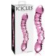 Duplice Dildo in Vetro per Punto G Icicles No. 55 (rosa) 